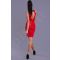 Emamoda suknelė - raudona 7808-3