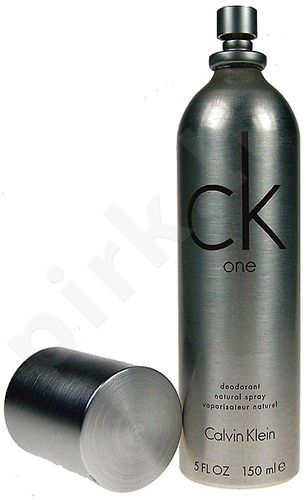 Calvin Klein CK One, dezodorantas moterims ir vyrams, 150ml