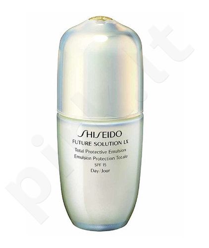 Shiseido Future Solution LX, Total Protective Emulsion, veido želė moterims, 75ml