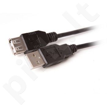 USB2.0 prailginimo kabelis Digitalbox BASIC.LNK AM-AF 0.75m