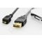 ASSMANN USB 2.0 HighSpeed Connection Cable USB A M (plug)/microUSB B M (plug) 1m