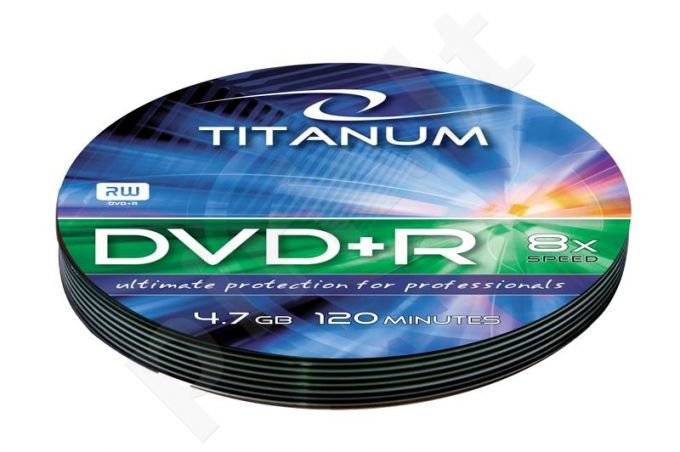 DVD+R TITANUM [ soft pack 10 | 4.7GB | 8x ]
