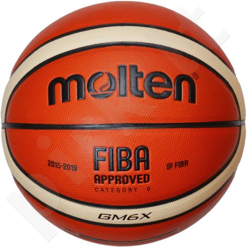 Krepšinio kamuolys training BGM6X FIBA sint. oda