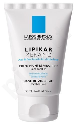 La Roche-Posay Lipikar Xerand Hand Repair kremas, kosmetika moterims, 50ml