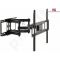 Maclean MC-710 Adjustable Wall Mounted TV bracket For Curved And Flat Screens