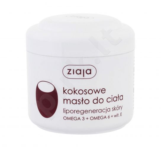 Ziaja Coconut, kūno sviestas moterims, 200ml