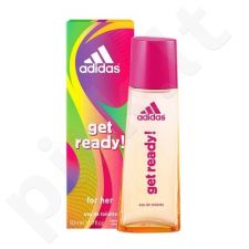 Adidas Get Ready! For Her, tualetinis vanduo moterims, 50ml