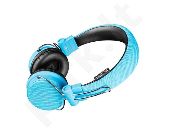 Ausinės LOGIC s bluetooth BT-1 mėlynas