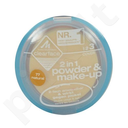 Manhattan Clearface, Powder & Make-up, kompaktinė pudra moterims, 11g, (78 Rose Beige)