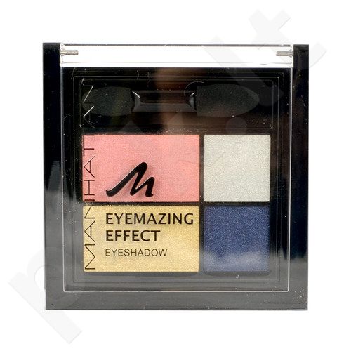Manhattan Eyemazing Effect, Eyeshadow Palette, akių šešėliai moterims, 15g, (81D Pastel The Truth)