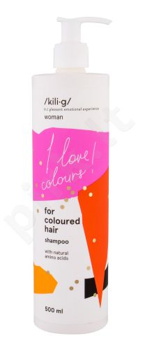 kili·g woman for coloured hair, šampūnas moterims, 500ml