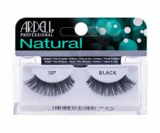 Ardell Natural, 107, dirbtinės blakstienos moterims, 1pc, (Black)