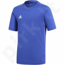 Marškinėliai futbolui Adidas Core 18 JSY Junior CV3495