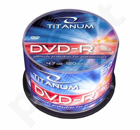 DVD-R TITANUM [ cake box 50 | 4.7GB | 8x ]