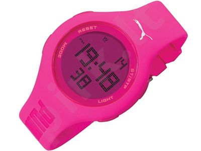 Puma Loop Neon Pink PU910801002 moteriškas laikrodis Chronograph