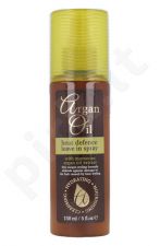 Xpel Argan Oil, Heat Defence Leave In Spray, karštam plaukų formavimui moterims, 150ml