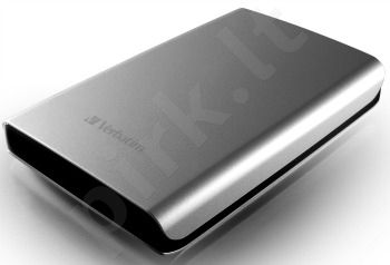 Verbatim Hard Drive 2,5' 1TB, USB 3.0, External, Silver