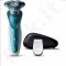 PHILIPS S7370/12 Shaver, Wet&dry electric, Li-Ion, Fully washable, Blue/Silver