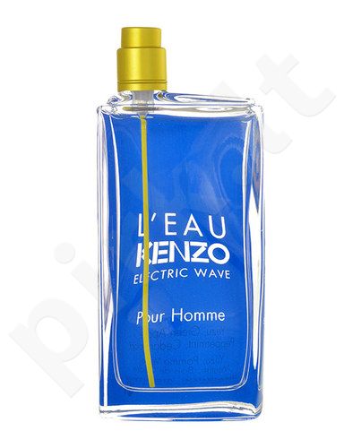KENZO L´Eau Kenzo Pour Homme, Electric Wave, tualetinis vanduo vyrams, 50ml, (Testeris)