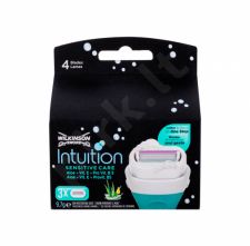 Wilkinson Sword Intuition, Sensitive Care, skutimosi peiliukų galvutės moterims, 3pc