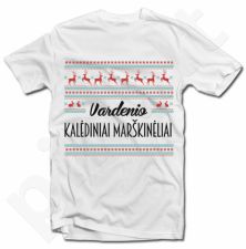 Kalėdiniai marškinėliai su Jūsų pasirinktu vardu
