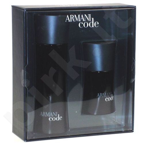 Giorgio Armani Armani Code Pour Homme, rinkinys tualetinis vanduo vyrams, (EDT 75ml + 20ml EDT)