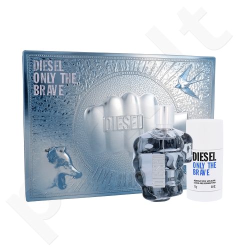 Diesel Only The Brave, rinkinys tualetinis vanduo vyrams, (EDT 125 ml + pieštukinis dezodorantas 75 ml)