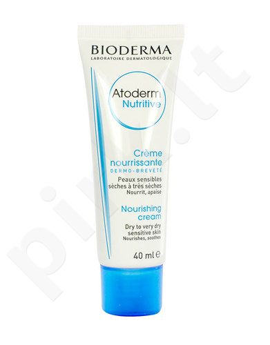 BIODERMA Atoderm, Nutritive Cream, dieninis kremas moterims, 40ml