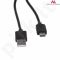 Maclean MCTV-831B USB Cable TYPE C - USB A-USB C 1m AM- AC