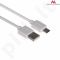 Maclean MCTV-831W USB Cable TYPE C - USB A-USB C 1m AM- AC