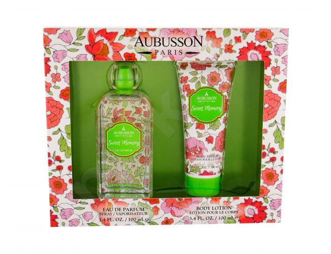 Aubusson Sweet Memory, rinkinys kvapusis vanduo moterims, (EDP 100 ml + kūno losjonas 100 ml)