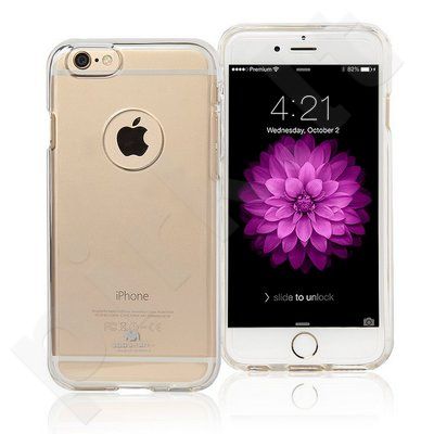 Apple iPhone 6/6S dėklas JELLY hool Mercury permatomas