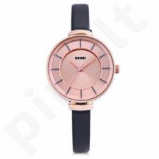 Moteriškas laikrodis SKMEI 1184CL Gold Case  Black