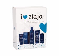 Ziaja Men, rinkinys dušo želė vyrams, (dušo želė 3in1 300 ml + Hydrating kremas SPF6 50 ml + balzamas po skutimosi 75 ml + Antiperspirant 60 ml)