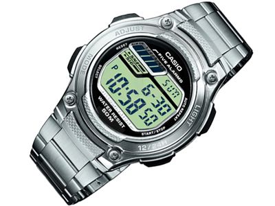 Casio Collection W-212HD-1AVEF vyriškas laikrodis-chronometras