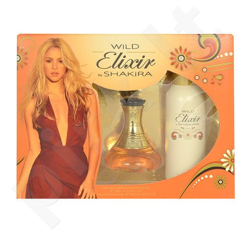 Shakira Wild Elixir rinkinys moterims, (EDT 50ml + 150ml dezodorantas)