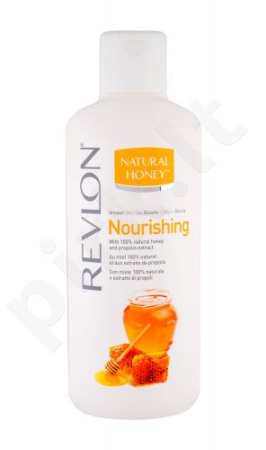 Revlon Natural Honey, Nourishing, dušo želė moterims, 650ml