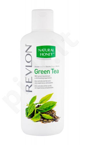 Revlon Natural Honey, Green Tea, dušo želė moterims, 650ml