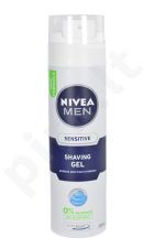 Nivea Men Sensitive, skutimosi želė vyrams, 200ml