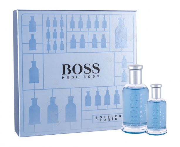HUGO BOSS Tonic, Boss Bottled, rinkinys tualetinis vanduo vyrams, (EDT 100 ml + EDT 30 ml)