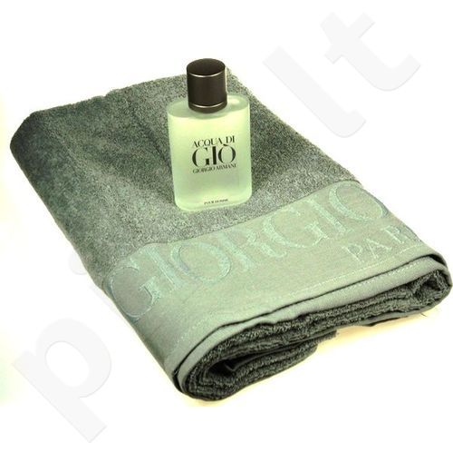 Giorgio Armani Acqua di Gio Pour Homme, rinkinys tualetinis vanduo vyrams, (EDT 100ml + Towel)