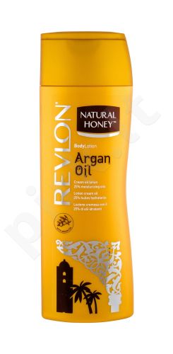 Revlon Natural Honey, Argan Oil, kūno losjonas moterims, 330ml