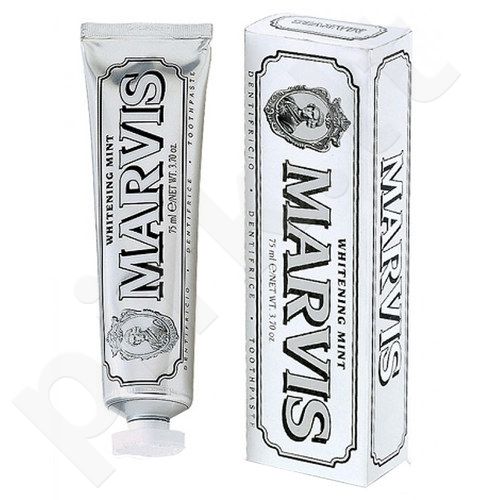 Marvis Whitening Mint, dantų pasta moterims ir vyrams, 25ml