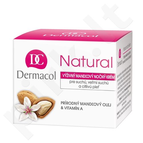 Dermacol Natural Almond, naktinis kremas moterims, 50ml