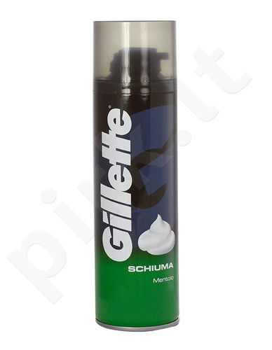 Gillette Shave Foam, Menthol, skutimosi putos vyrams, 300ml