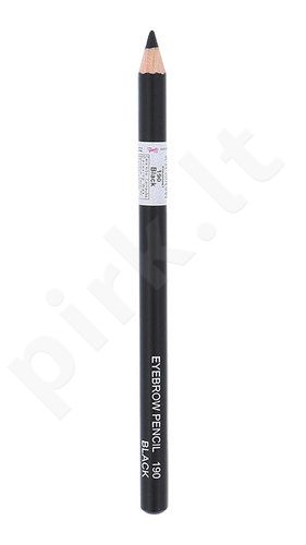 Sleek MakeUP Eyebrow Pencil, akių kontūrų pieštukas moterims, 1,66g, (190 Black)