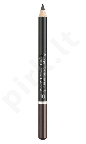 Artdeco Eye Brow Pencil, antakių kontūrų pieštukas moterims, 1,1g, (1 Black)