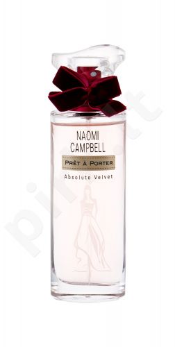 Naomi Campbell Pret a Porter, Absolute Velvet, tualetinis vanduo moterims, 30ml