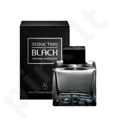 Antonio Banderas Seduction in Black, tualetinis vanduo vyrams, 50ml