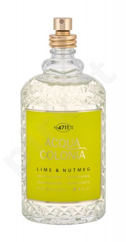 4711 Acqua Colonia Lime & Nutmeg, Eau de odekolonas moterims ir vyrams, 170ml, (Testeris)